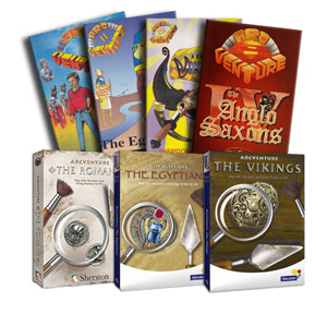 ArcVenture The Romans, The Egyptians, The Vikings and The Anglo Saxons